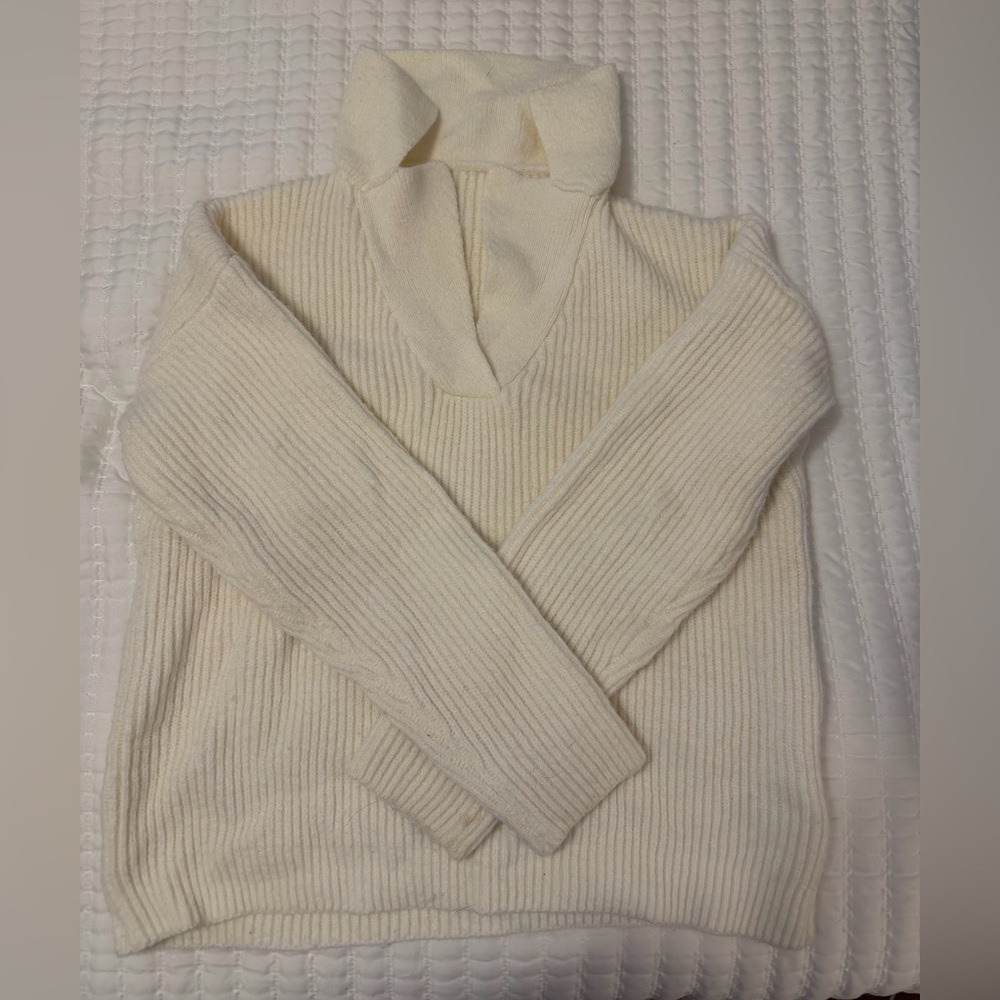 Cream sweater